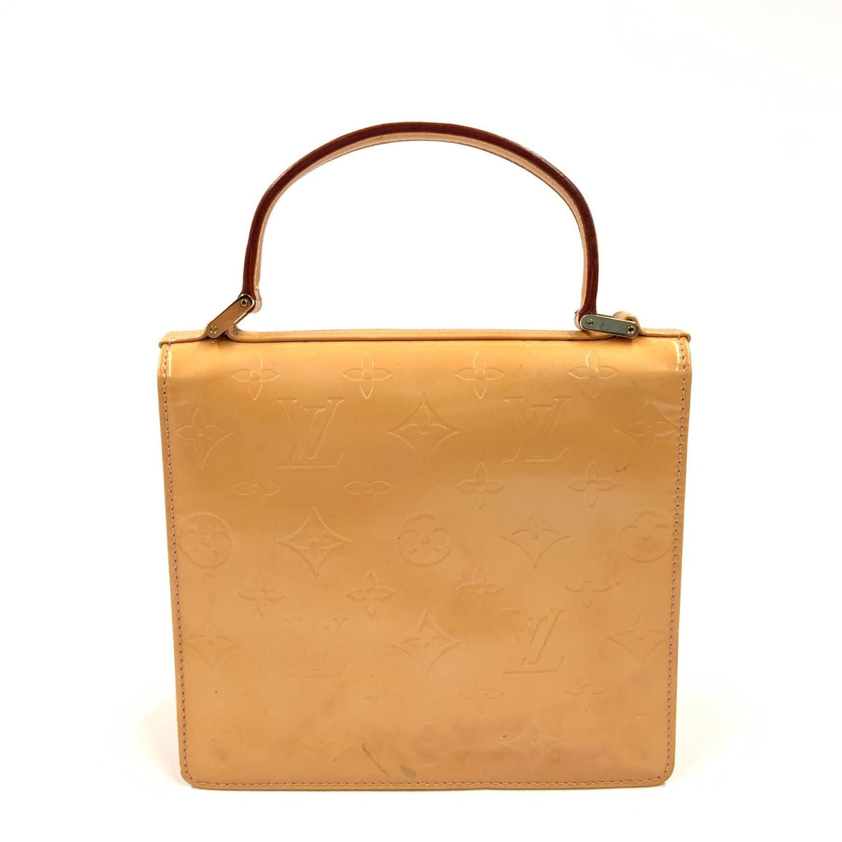 Louis Vuitton Monogram Vernis Spring Street Tote Yellow — view 2