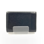 Louis Vuitton Portefeuille Lock Mini Trifold Short Wallet Black — view 2