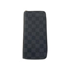 Louis Vuitton Damier Graphite Zippy Wallet Vertical Zip Around Black