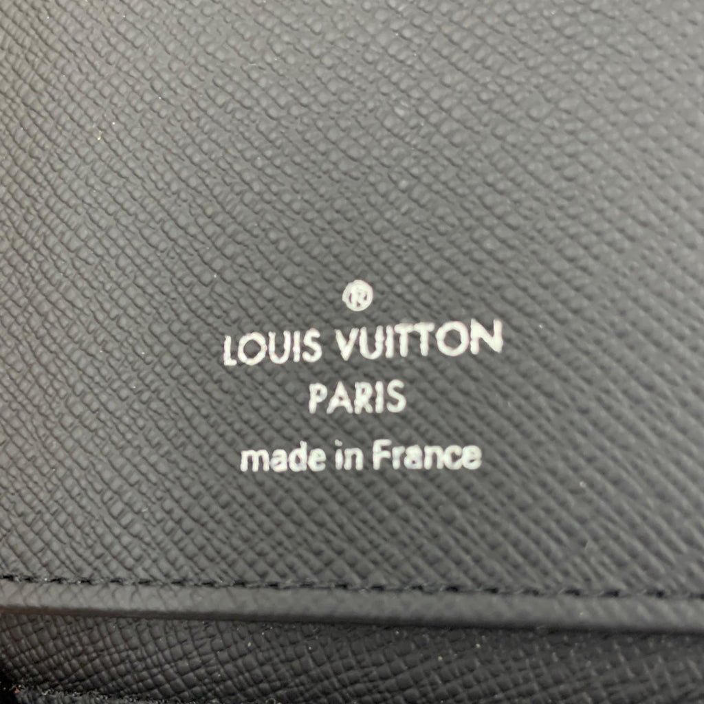 Louis Vuitton Damier Graphite Zippy Wallet Vertical Zip Around Black — view 8