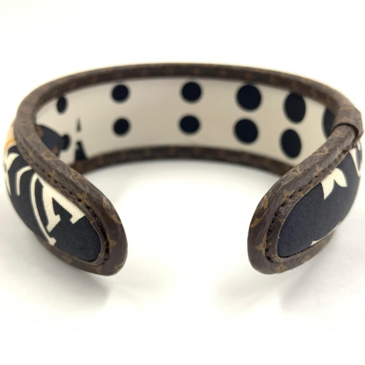 Louis Vuitton Headband Mindful White Brown Hair — view 4