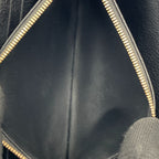Louis Vuitton Monogram Empreinte Zippy Wallet Zip Around Black — view 8