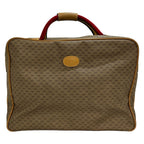 Gucci Boston Bag Vintage Micro GG Sherry Brown Light Multi Leather
