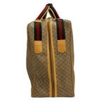 Gucci Boston Bag Vintage Micro GG Sherry Brown Light Multi Leather — view 4