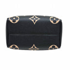 Louis Vuitton Speedy Bandouliere 25 Bicolor Monogram Empreinte Black Beige — view 4