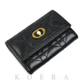 Dior Jolie Glycine Bifold Wallet Black