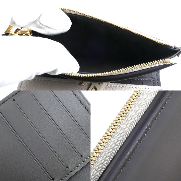 Louis Vuitton Portefeuille Capucines Compact Trifold Wallet Galet — view 4