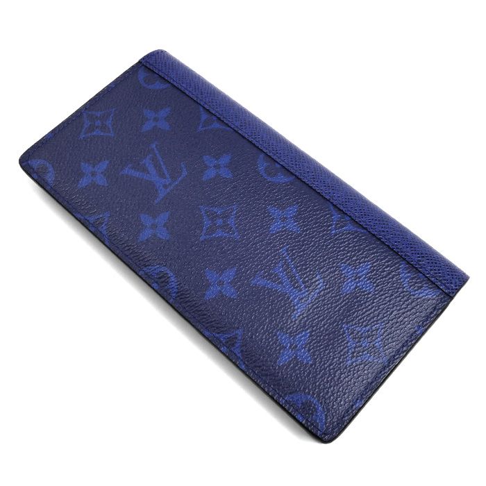 Louis Vuitton Portefeuille Brazza Wallet Taigarama Cobalt — view 2