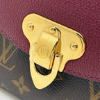 Louis Vuitton Saint Placide Monogram Bordeaux Shoulder Bag — view 8
