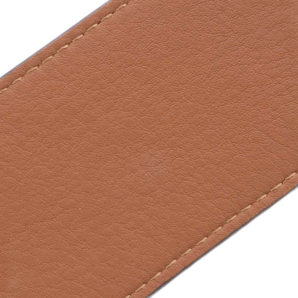 Loewe Floral Strap Shoulder Bag Charm Bandouliere Embroidery Leather Brown — view 7