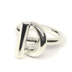 Hermes Echappee MM Ring 54 Star Silver — view 2