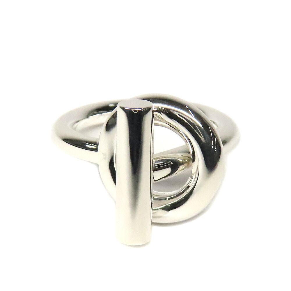 Hermes Echappee MM Ring 54 Star Silver
