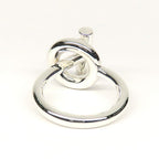 Hermes Echappee MM Ring 54 Star Silver — view 4