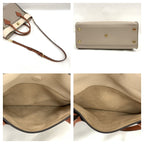 Louis Vuitton on My Side MM 2-Way Shoulder Bag Ivory Beige — view 3