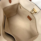 Louis Vuitton on My Side MM 2-Way Shoulder Bag Ivory Beige — view 5