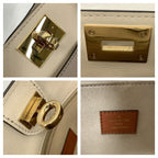 Louis Vuitton on My Side MM 2-Way Shoulder Bag Ivory Beige — view 6