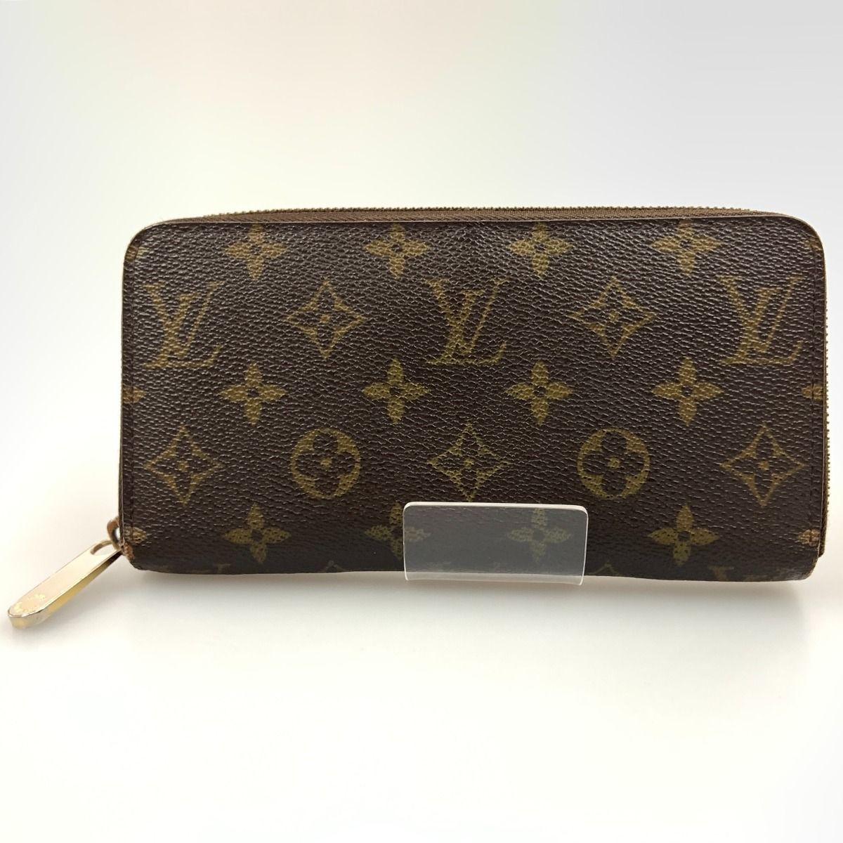 Louis Vuitton Monogram Zippy Wallet Zip Around Brown — view 2