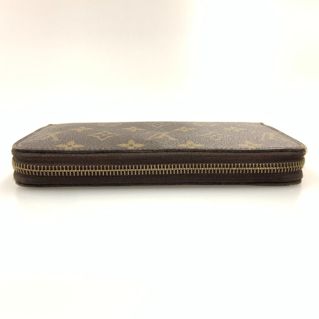 Louis Vuitton Monogram Zippy Wallet Zip Around Brown — view 3