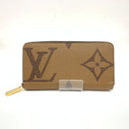 Louis Vuitton Giant Monogram Reverse Zippy Wallet Zip Around Brown — view 2