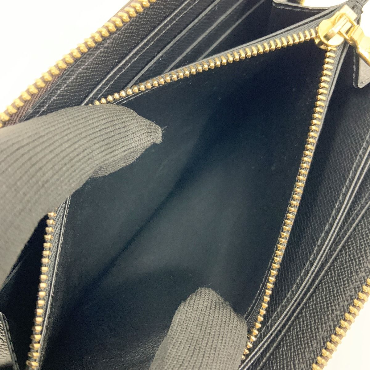 Louis Vuitton Giant Monogram Reverse Zippy Wallet Zip Around Brown — view 8