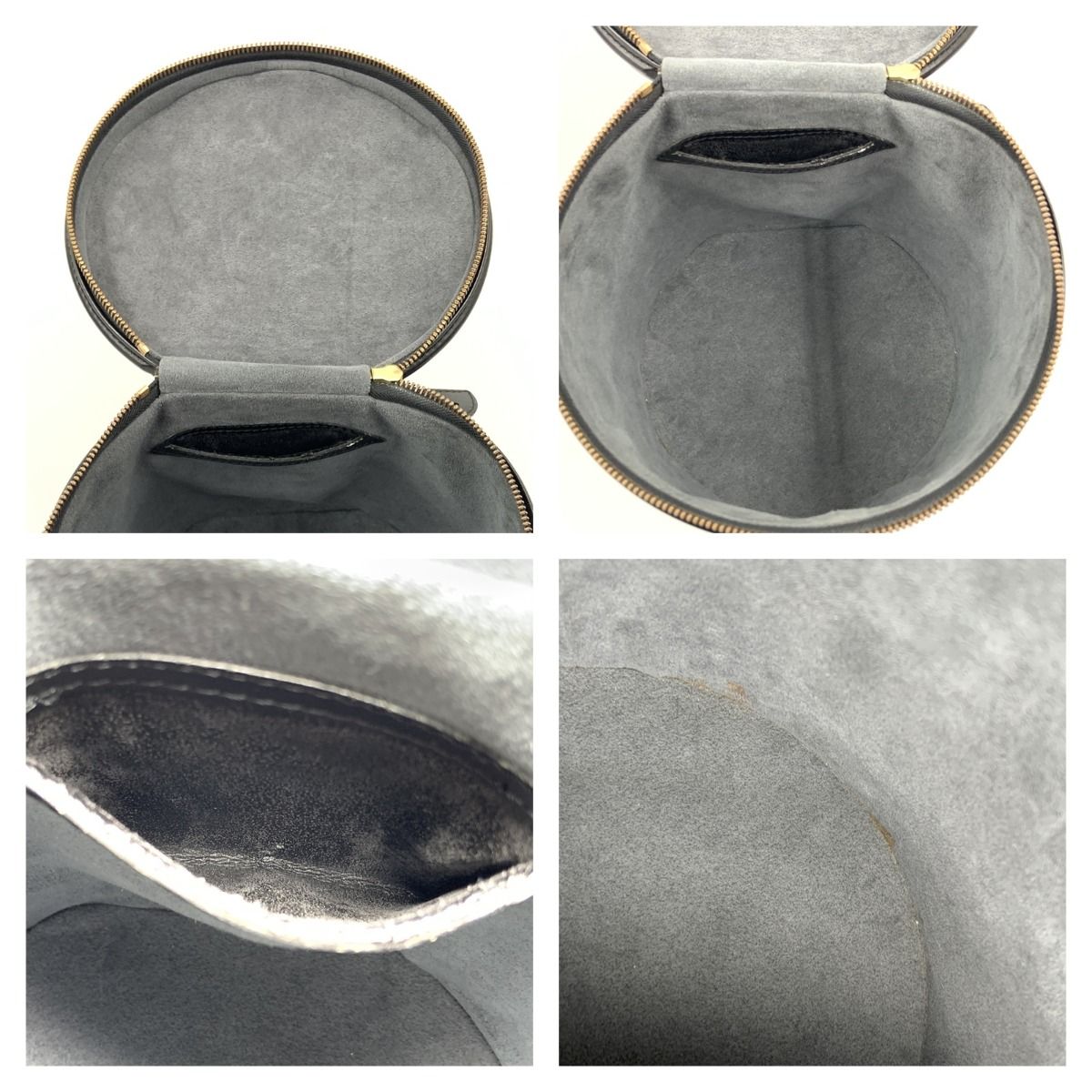 Louis Vuitton Epi Cannes Handbag Noir — view 8