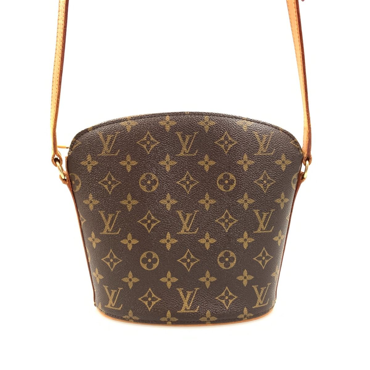 Louis Vuitton Monogram Drew Shoulder Bag Brown