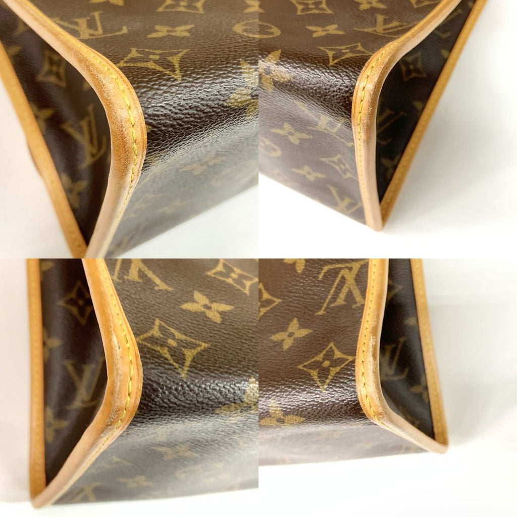 Louis Vuitton Monogram Popincourt Shoulder Bag Brown — view 5
