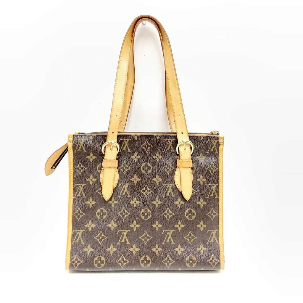 Louis Vuitton Monogram Popincourt Shoulder Bag Brown