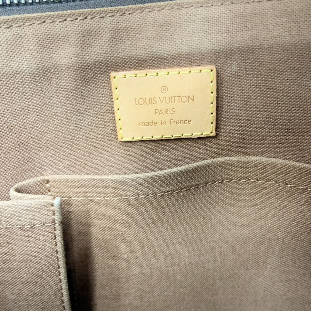 Louis Vuitton Monogram Popincourt Shoulder Bag Brown — view 8