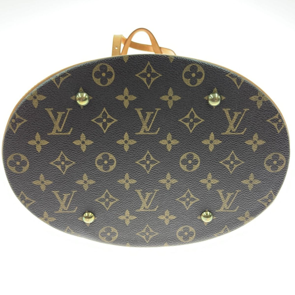 Louis Vuitton Monogram Bucket GM Shoulder Bag Brown — view 5