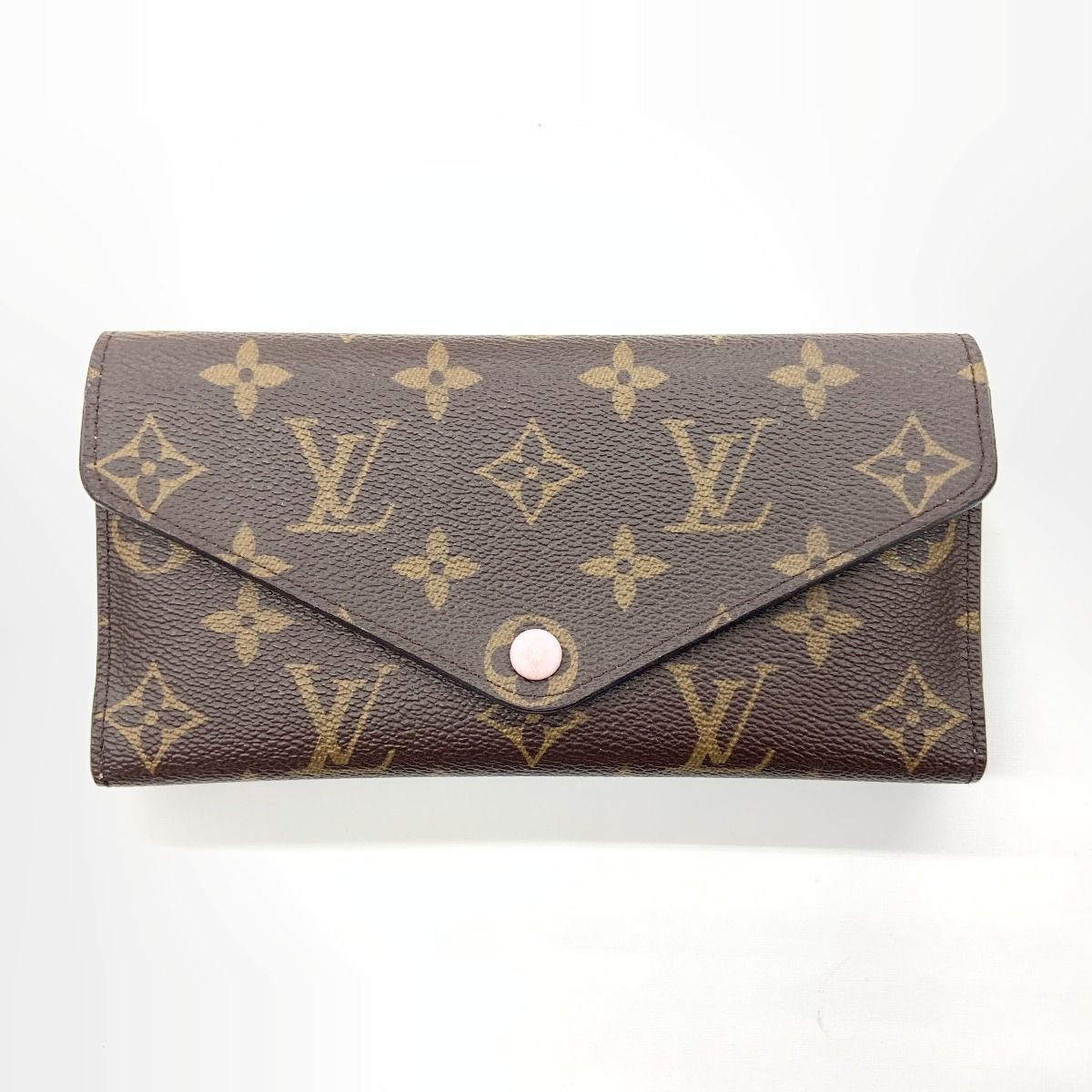 Louis Vuitton Monogram Portefeuille Josephine Trifold Wallet Brown