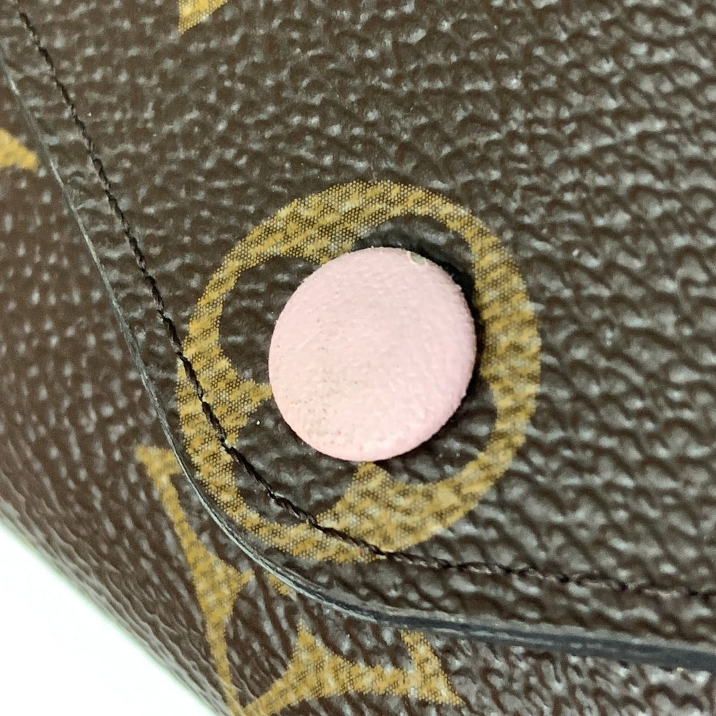 Louis Vuitton Monogram Portefeuille Josephine Trifold Wallet Brown — view 2