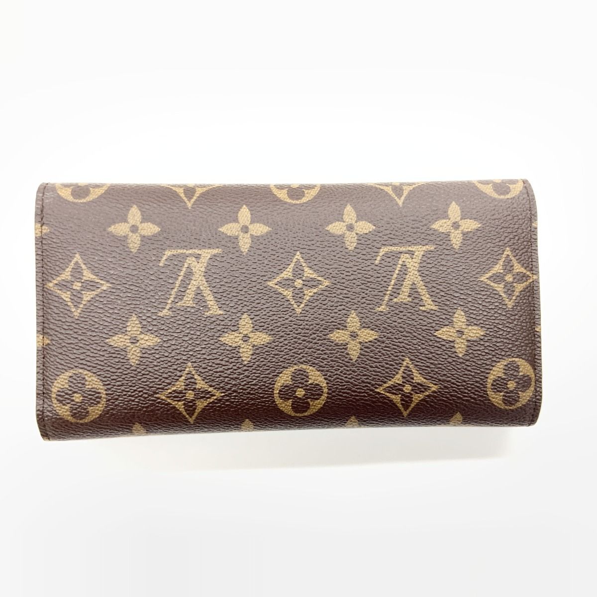 Louis Vuitton Monogram Portefeuille Josephine Trifold Wallet Brown — view 3