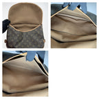Louis Vuitton Monogram Saumur Shoulder Bag Brown — view 6
