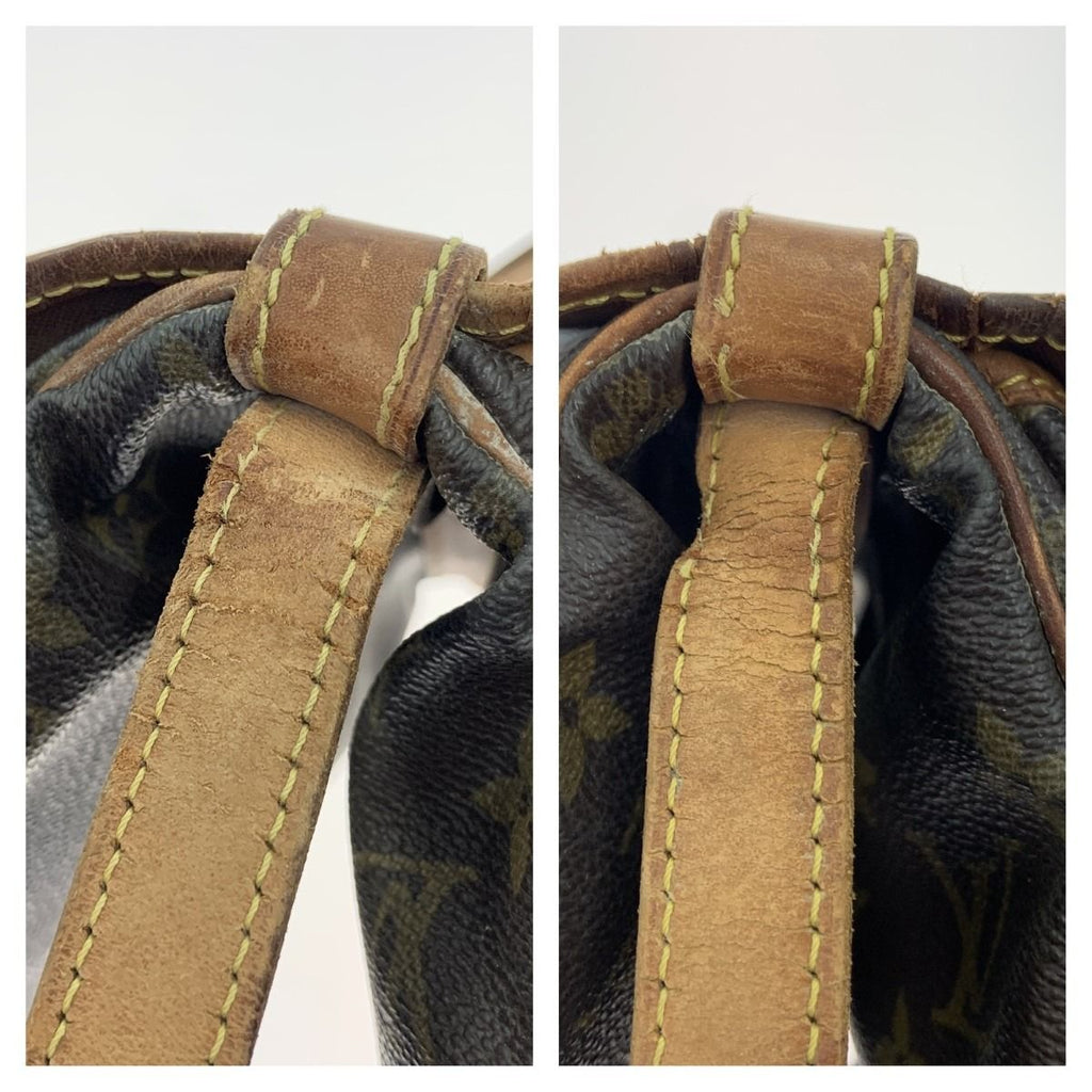Louis Vuitton Monogram Saumur Shoulder Bag Brown — view 5