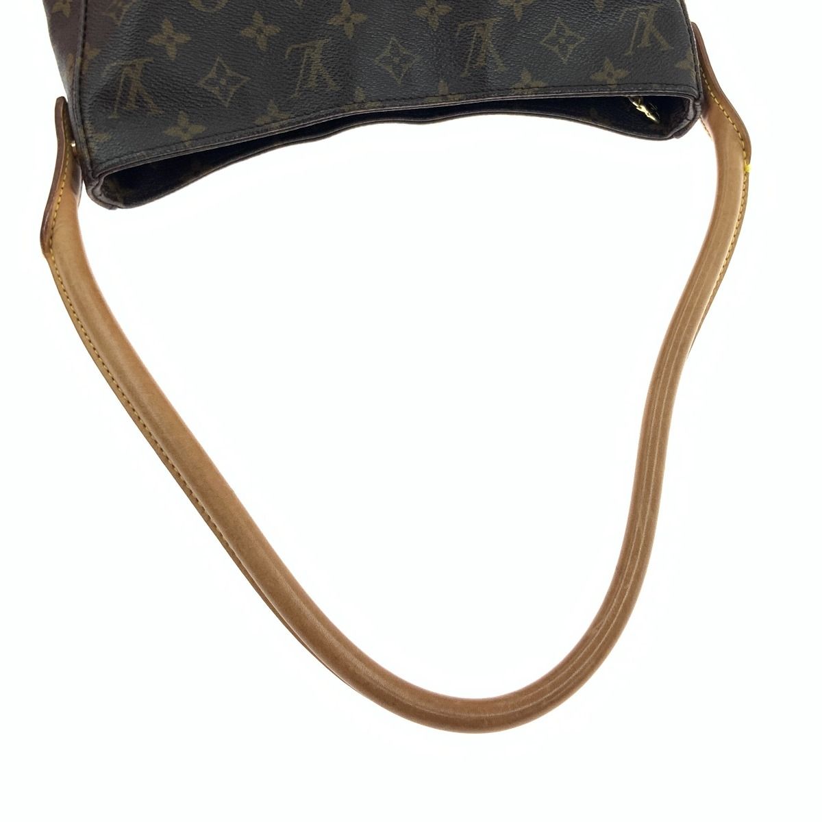 Louis Vuitton Monogram Looping GM Shoulder Bag Brown — view 4