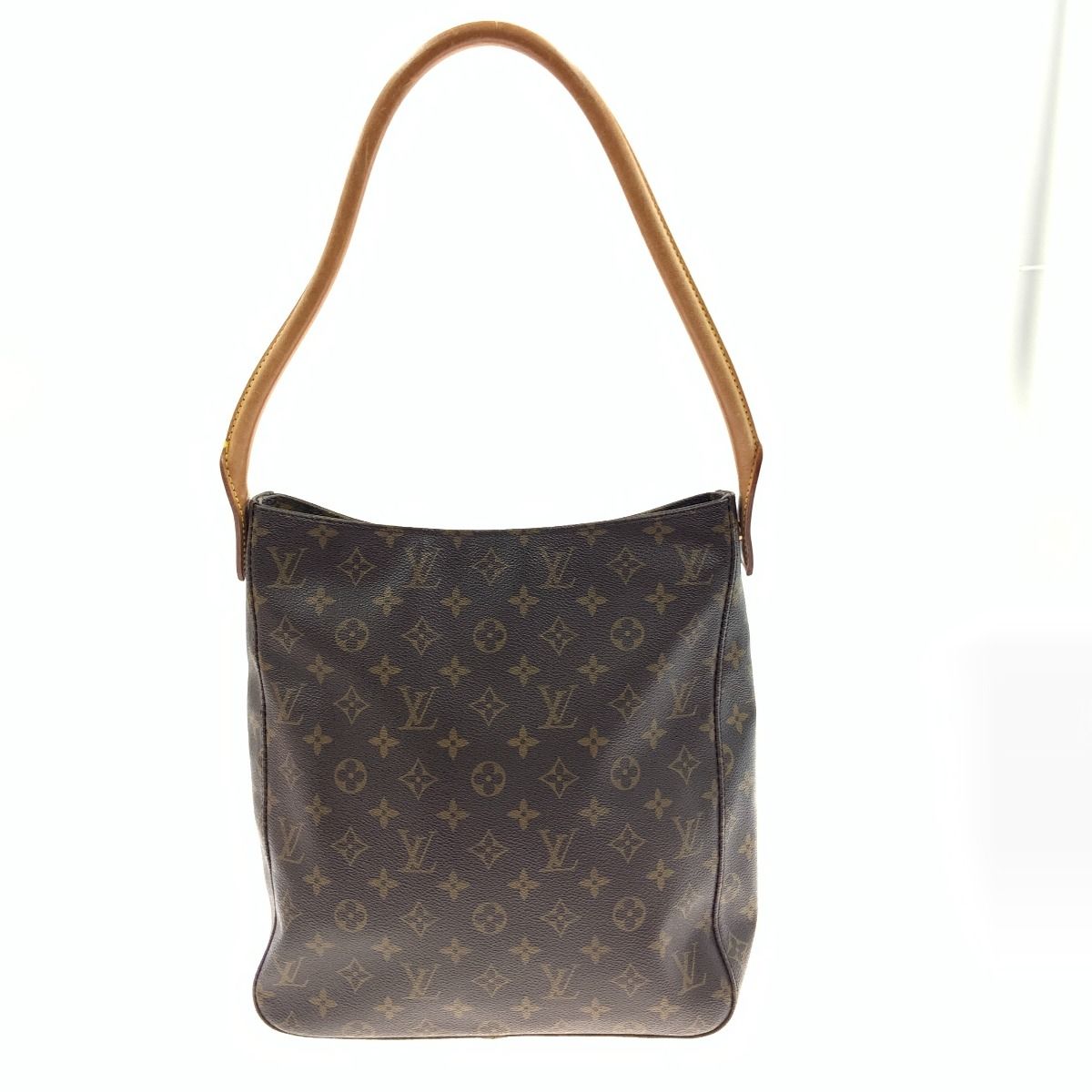 Louis Vuitton Monogram Looping GM Shoulder Bag Brown — view 2