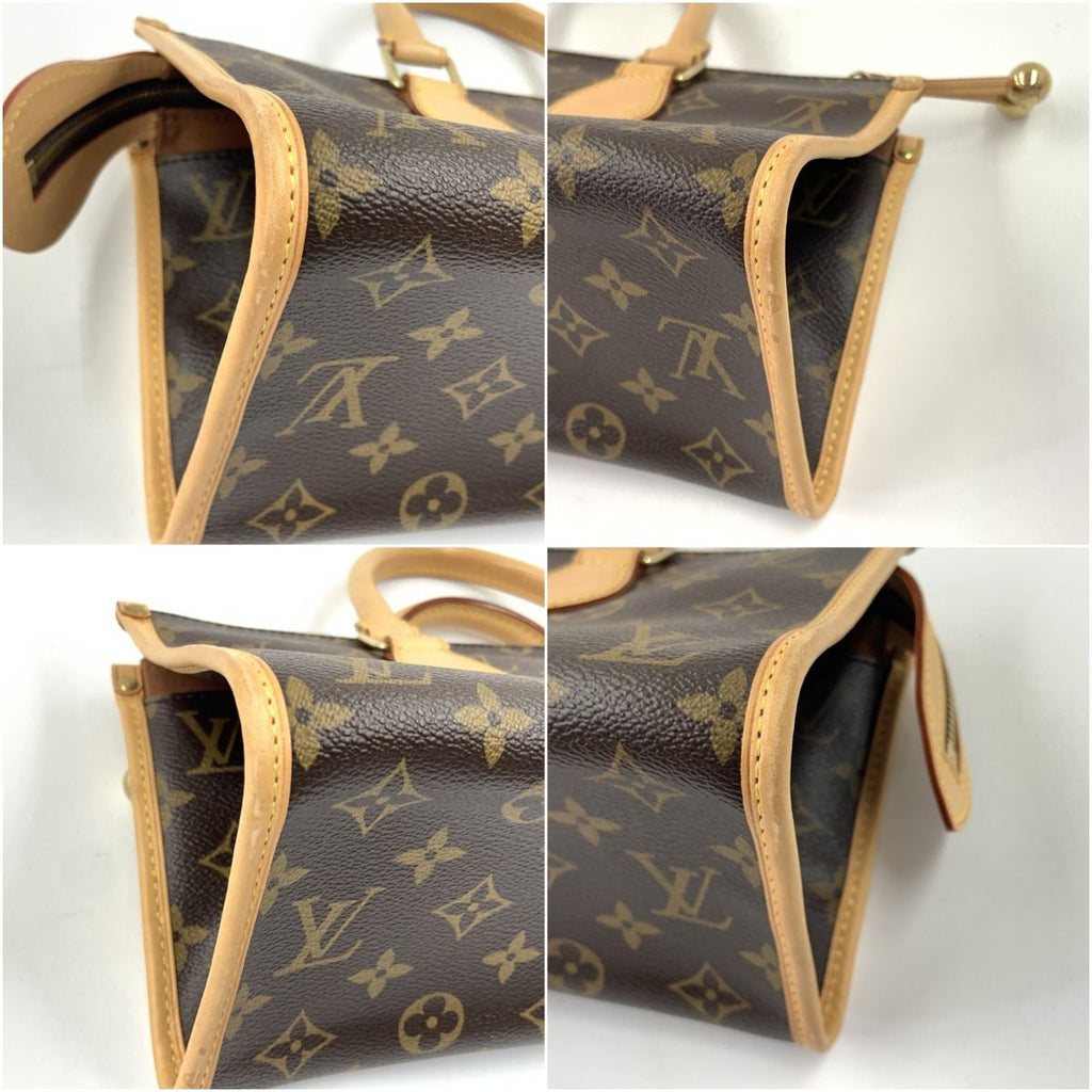 Louis Vuitton Monogram Popincourt Handbag Brown — view 4