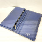 Louis Vuitton Taigarama Portefeuille Brazza Bifold Wallet Navy — view 6