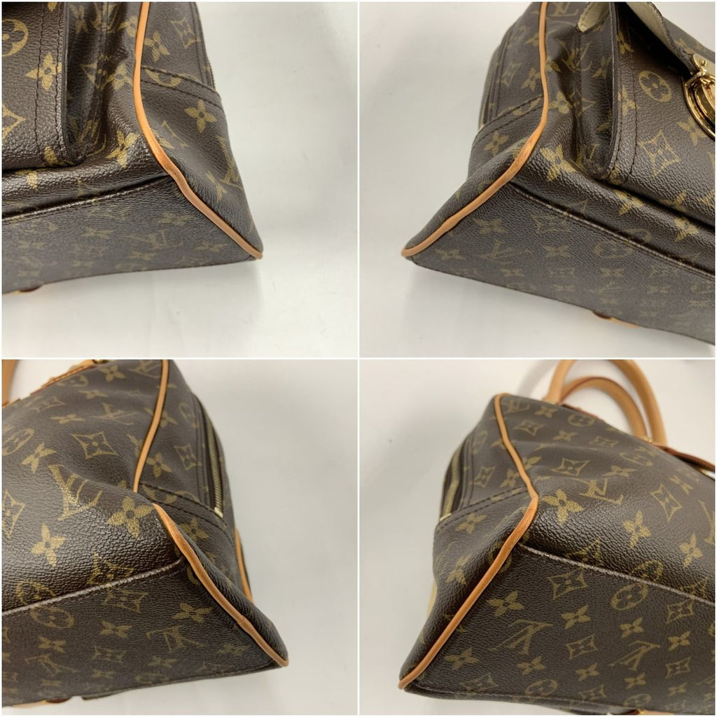 Louis Vuitton Monogram Manhattan GM Handbag Brown — view 5