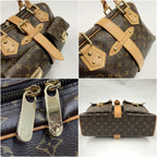 Louis Vuitton Monogram Manhattan GM Handbag Brown — view 3