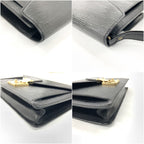 Louis Vuitton Epi Pochette Sellier Dragonne Second Bag Black — view 5
