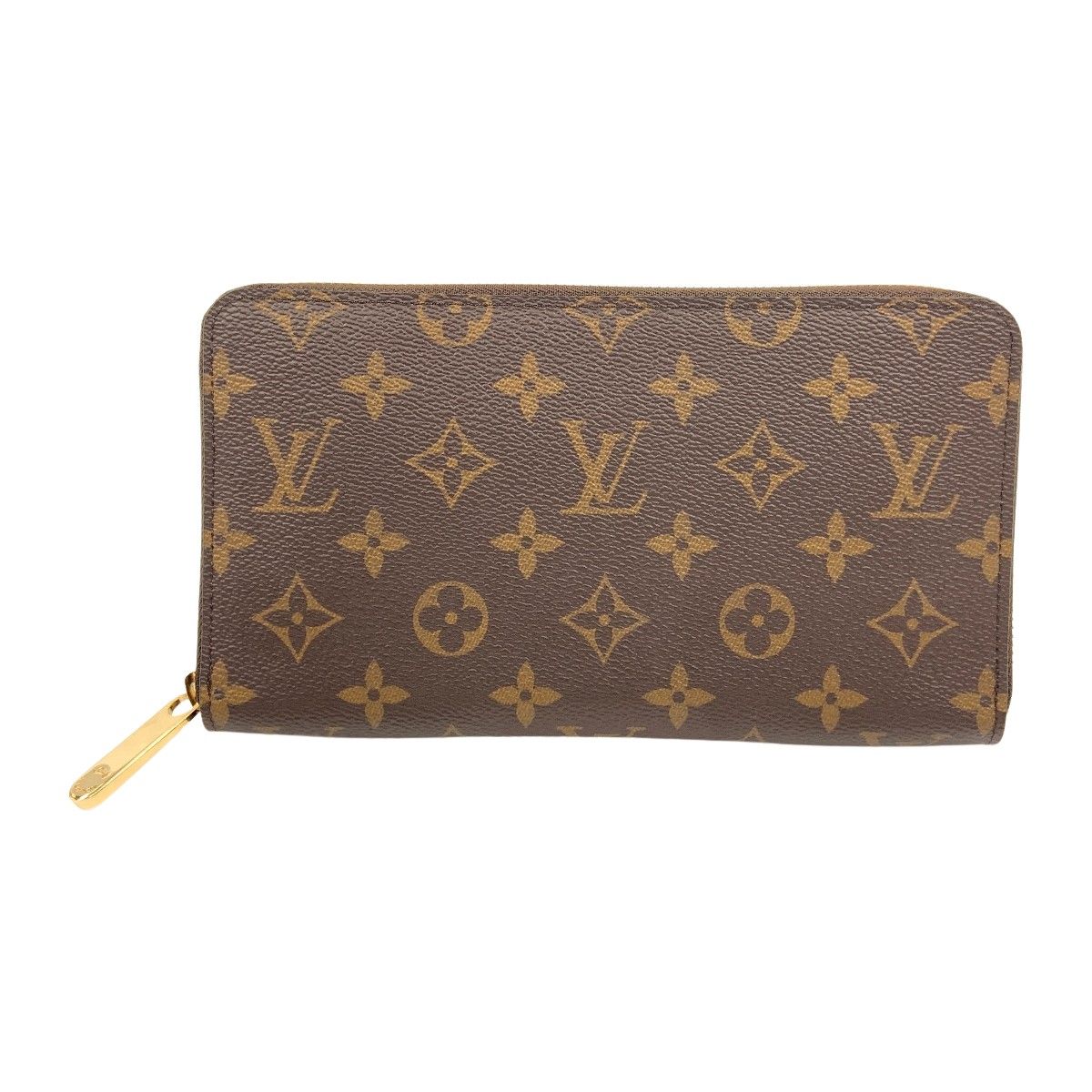 Louis Vuitton Monogram Zippy Organizer NM Zip Around Wallet Brown — view 2