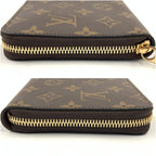Louis Vuitton Monogram Zippy Organizer NM Zip Around Wallet Brown — view 4