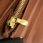 Louis Vuitton Monogram Zippy Organizer NM Zip Around Wallet Brown — view 6