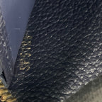 Louis Vuitton Monogram Empreinte Zippy Wallet Zip Around Navy — view 8