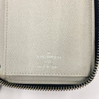 Louis Vuitton Taigarama Zippy Wallet Vertical Zip Around Gray — view 6