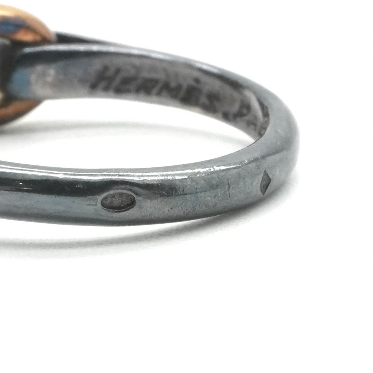 Hermes Chaine D'ancre Ring 925/750 Silver — view 7