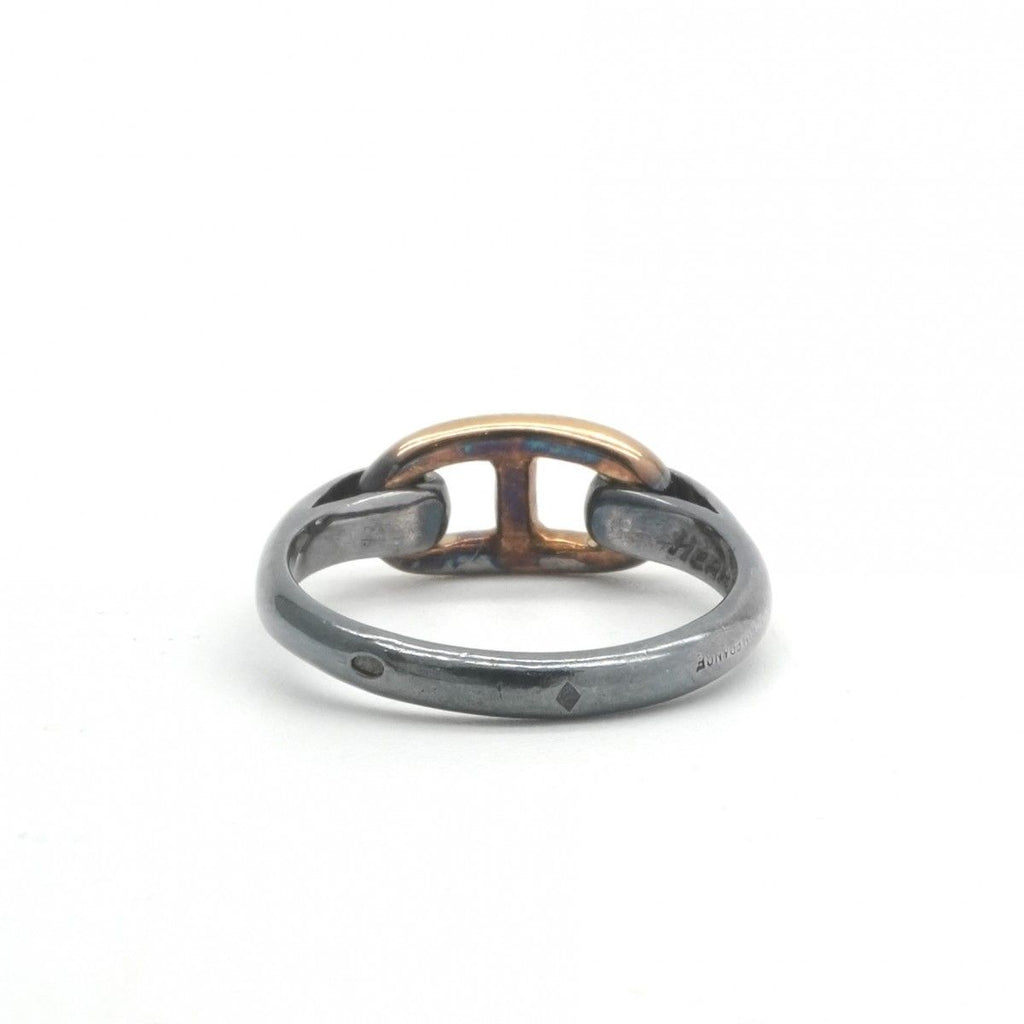 Hermes Chaine D'ancre Ring 925/750 Silver — view 5