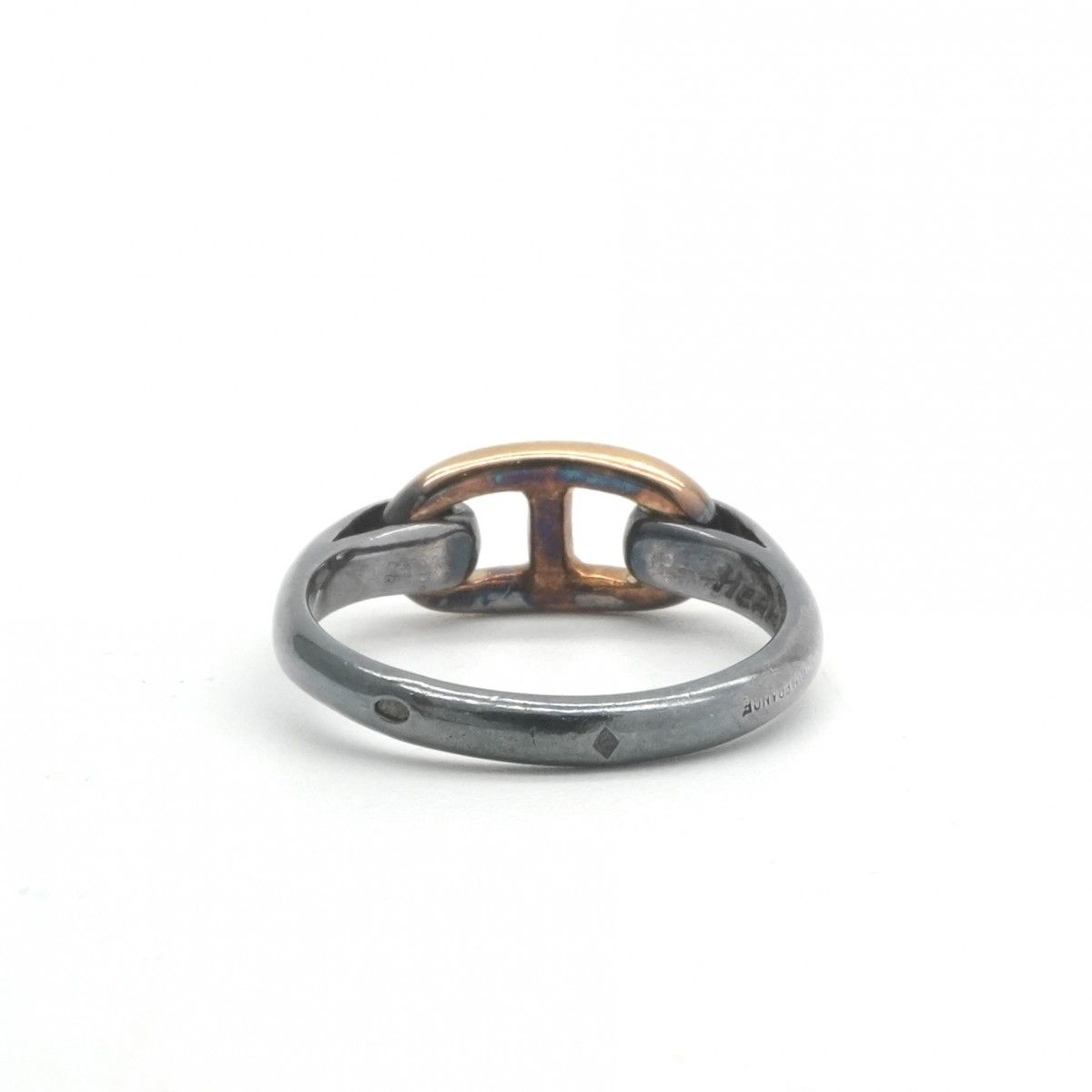 Hermes Chaine D'ancre Ring 925/750 Silver — view 5